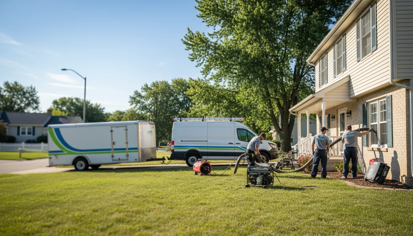 Flooded Basement Restoration And Cleanup With Repair in Great Valley, NY near me